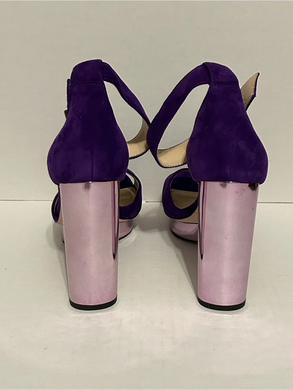 Jessica Simpson Violet Suede Ankle-Strap Platform Sandal